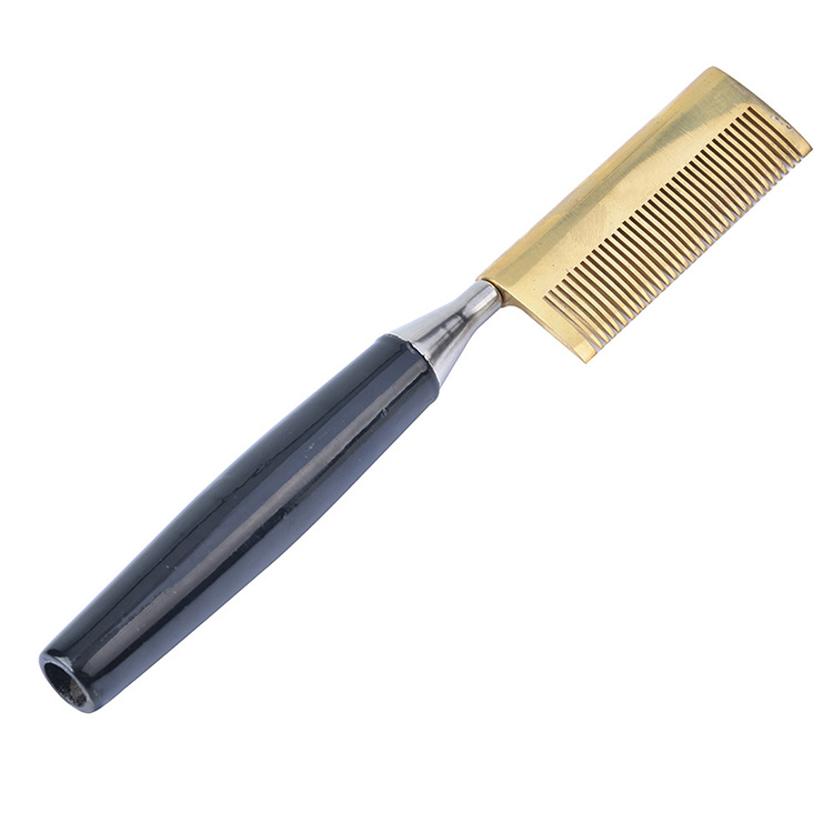 Comb ກົດຄວາມຮ້ອນທອງເຫລືອງ
